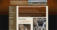 Desktop Screenshot of horseshoes.net